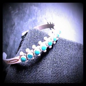 Sterling Silver and turquoise Navajo Bracelet